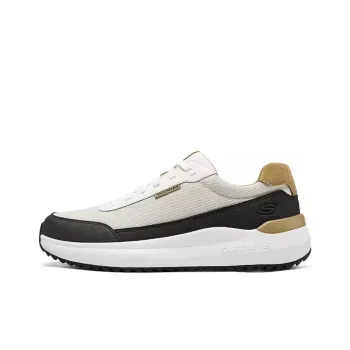 Skechers MENS USA Breathable Support Rebound Low Top Casual Running Shoes Men's Beige Black