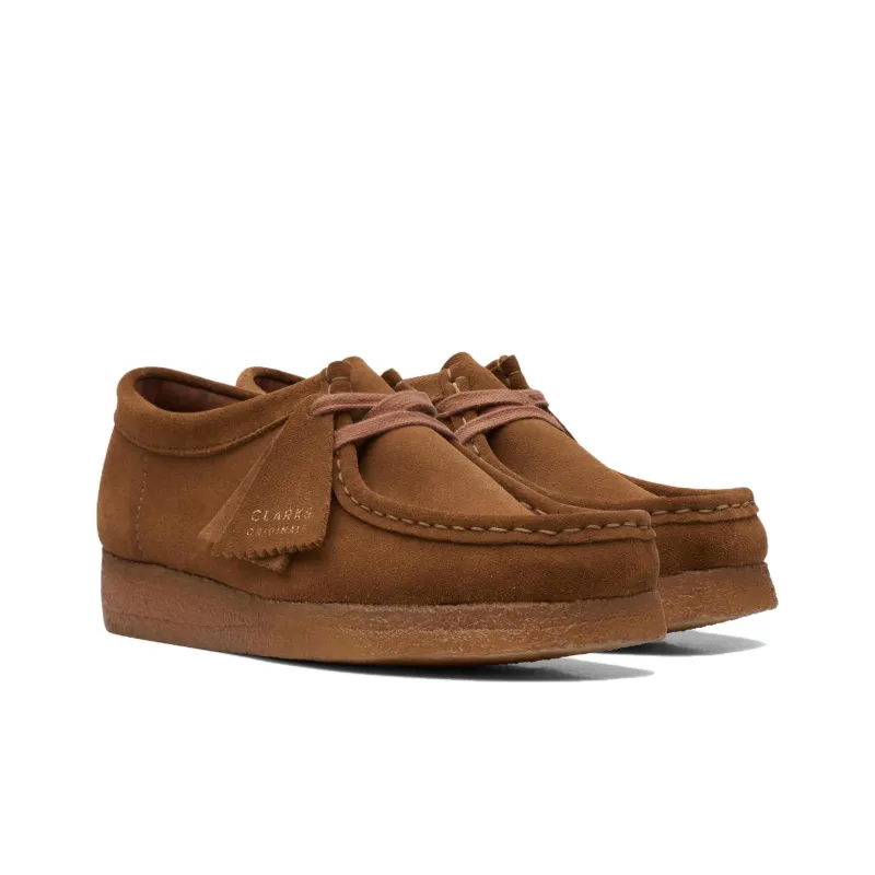 Clarks Originals Wallabee Cola Suede Women's-2