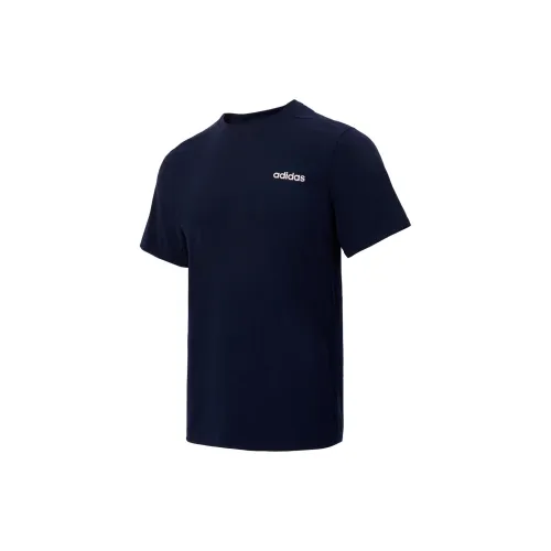 Adidas T-Shirts Unisex Navy