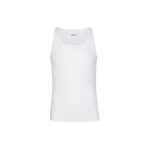 Skims Tank Tops Men CHALK/Pink