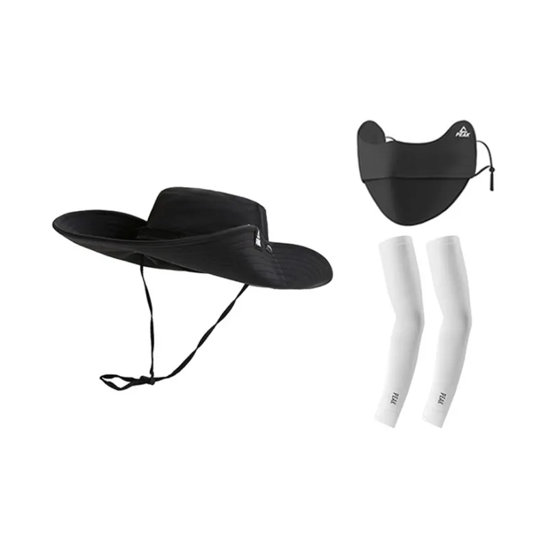PEAK Polyester Bucket Hats Unisex-5