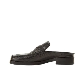 Martine Rose Wrap-toe Slippers Women's Black