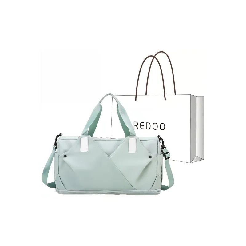 REDOO Oxford Travel Bag Regular Unisex Blue Green/Purple/Burgundy/Pink/Black-2