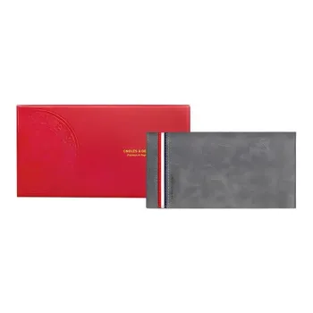 CNOLES Synthetic Leather Wallets Clutches Small Size Men's Dreamy Gray