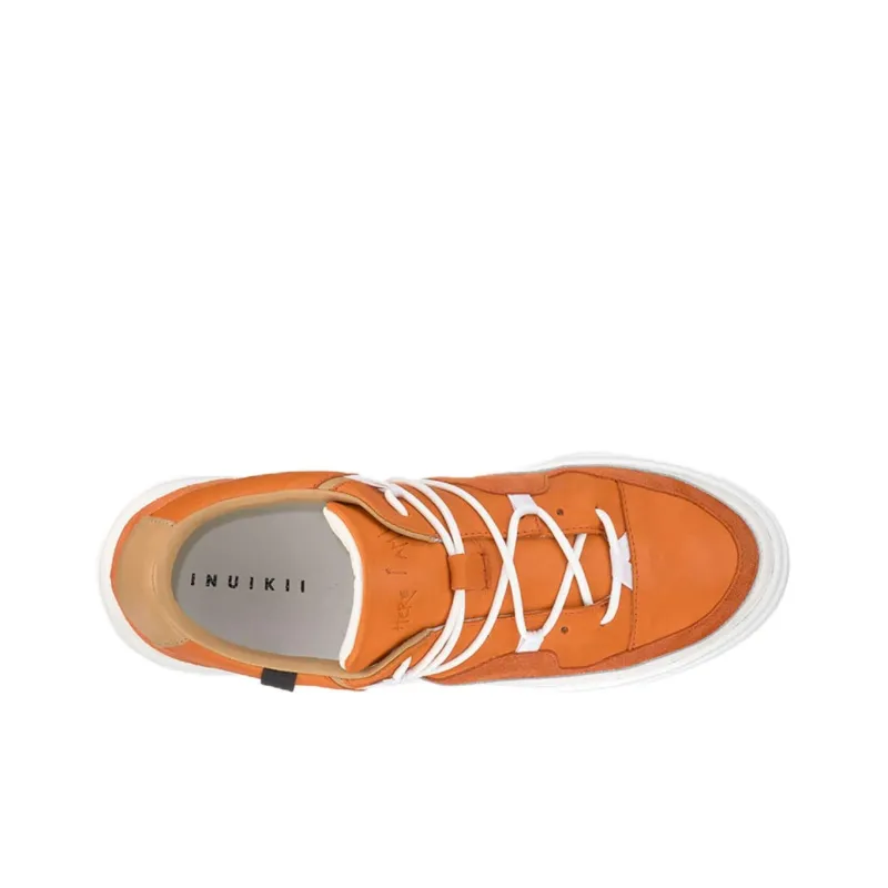 Inuikii Low-Top Skateboard Shoes Men's Orange-3