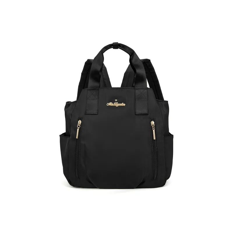 MISZAPATOS Nylon Fabric Backpack Unisex-8