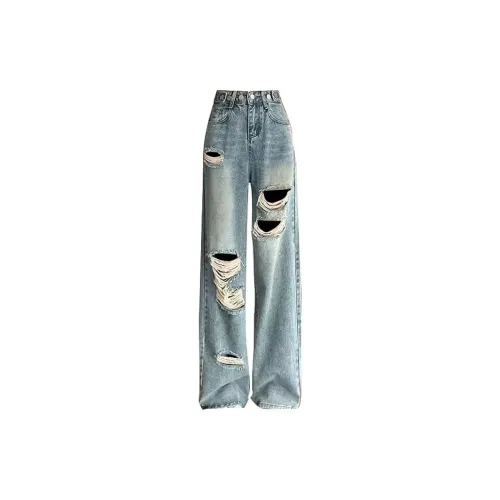 HELEH Jeans Women's Light Blue