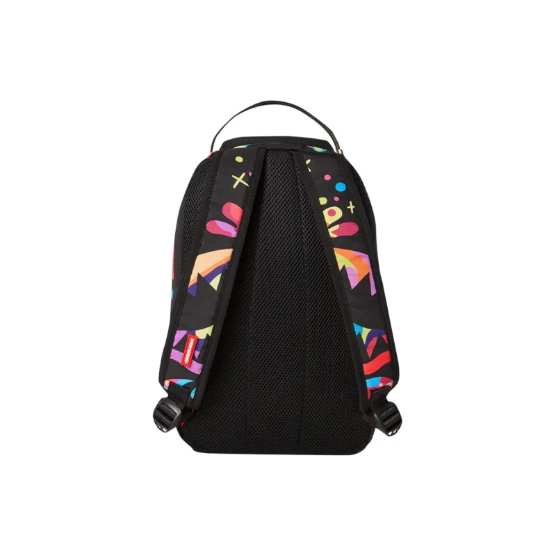 SPRAYGROUND Fabric Backpack Mini Unisex Black & Multicolor-4