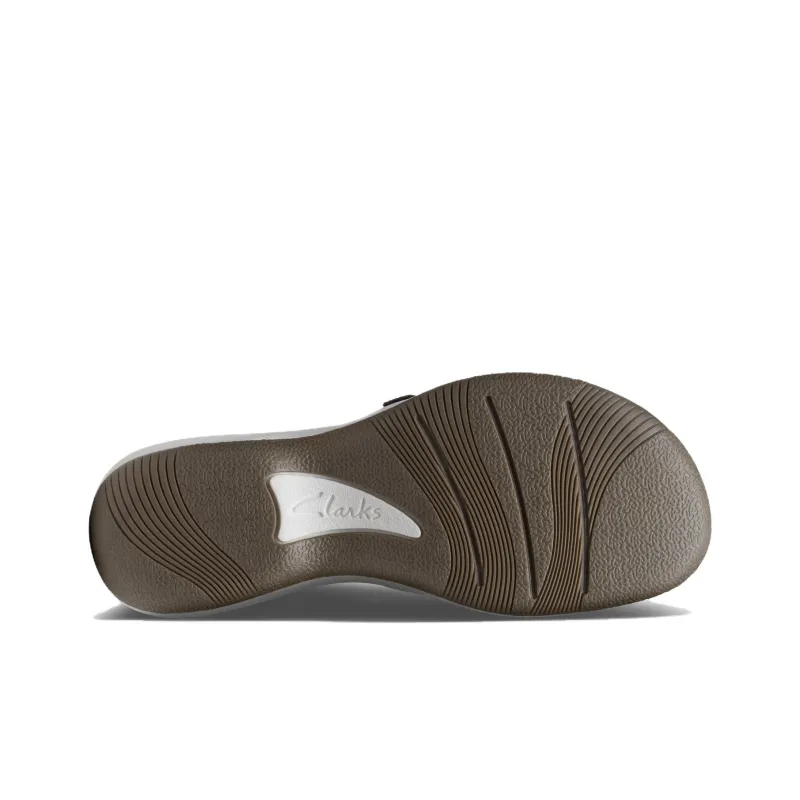 Clarks Foam Sole Slide Slippers Women's Marine Blue-5