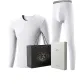 Crew Neck Set (White) Modal Cotton/Antibacterial Anti-Mite