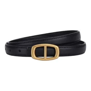 CARTELO Cow Leather Belts Women's Width 2.0cm