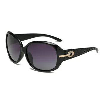 PRETTYALLUSION Oval Sunglasses Women's