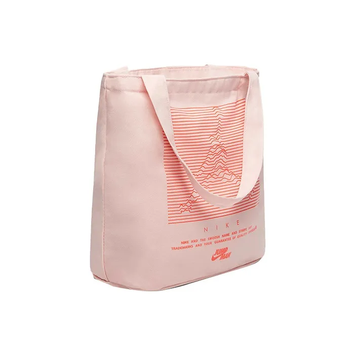 Jordan Polyester Tote Bag, Shopping Bag, Shoulder Bag Women's Light Pink-1