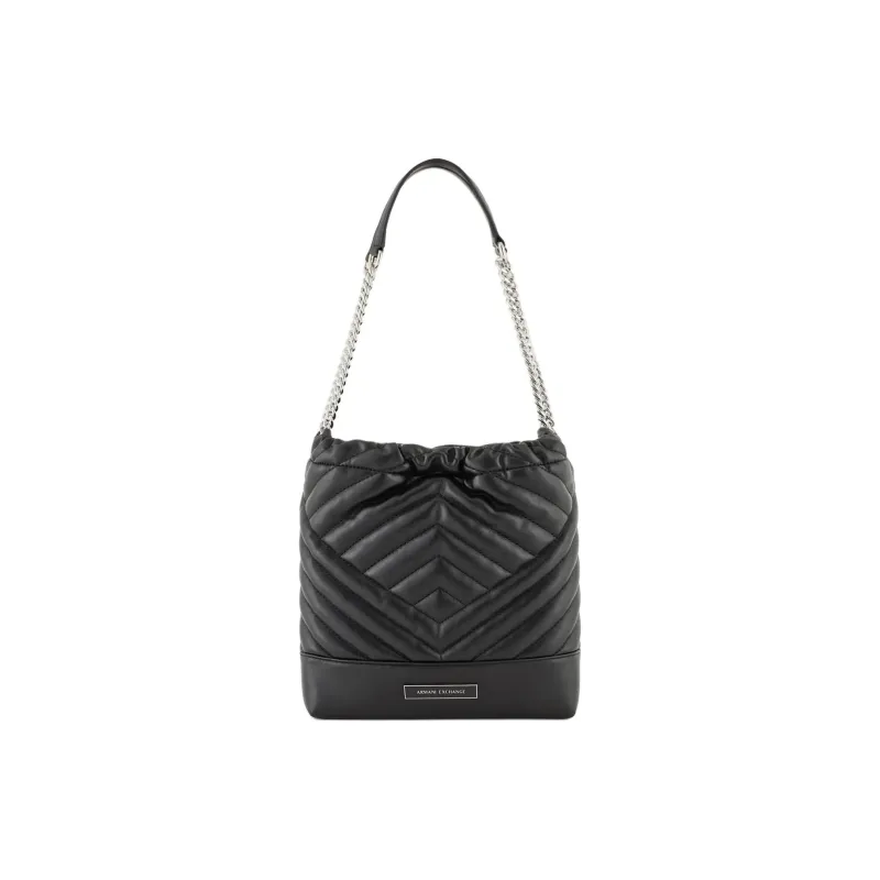 ARMANI EXCHANGEAE Polyester Handbag, Shoulder Bag Women's Black-0