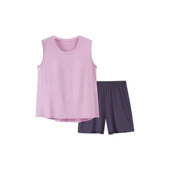 MADALLO Pajama Set Women's Pink Purple