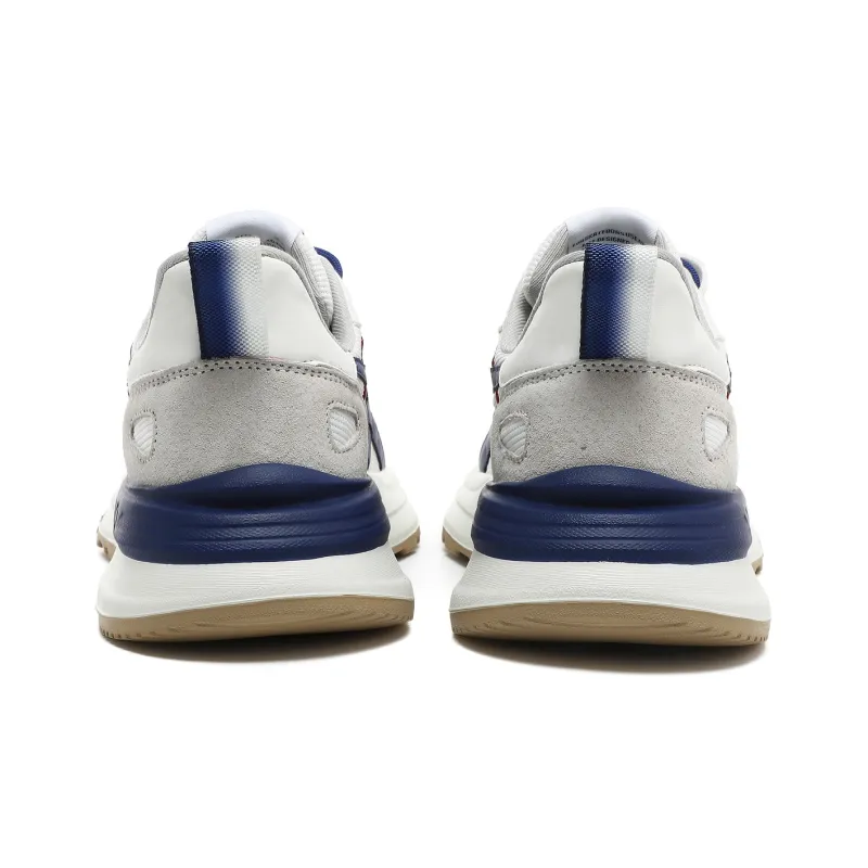 CEDAR HAN Casual Shoes Unisex Low Top White/Red/Blue/Gray-4