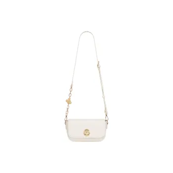 Disney PU Small Square Bag, Crossbody Bag, Shoulder Bag Medium Size Women's White/Black