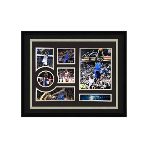 Yi Shot Photo Oklahoma Thunder Included SA Certificate Framed And Collectible