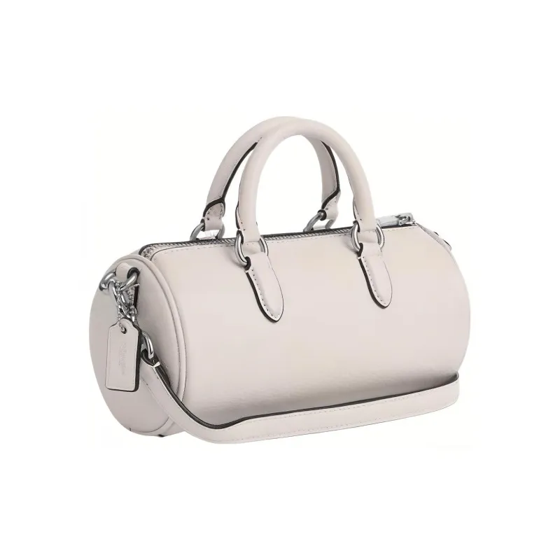 COACH Lacey Leather Shoulder Bag, Crossbody Bag, Handbag Trumpets Women's White-1