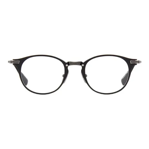 DITA Round Eyeglass Frames Unisex Black