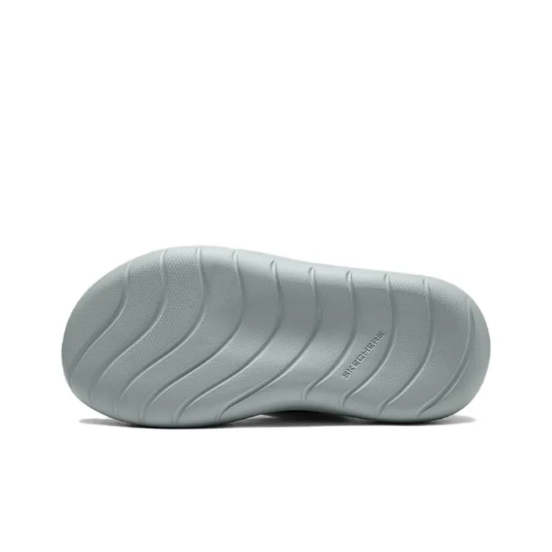 Skechers D'lux Walker Strap Sandals Women's Gray-4