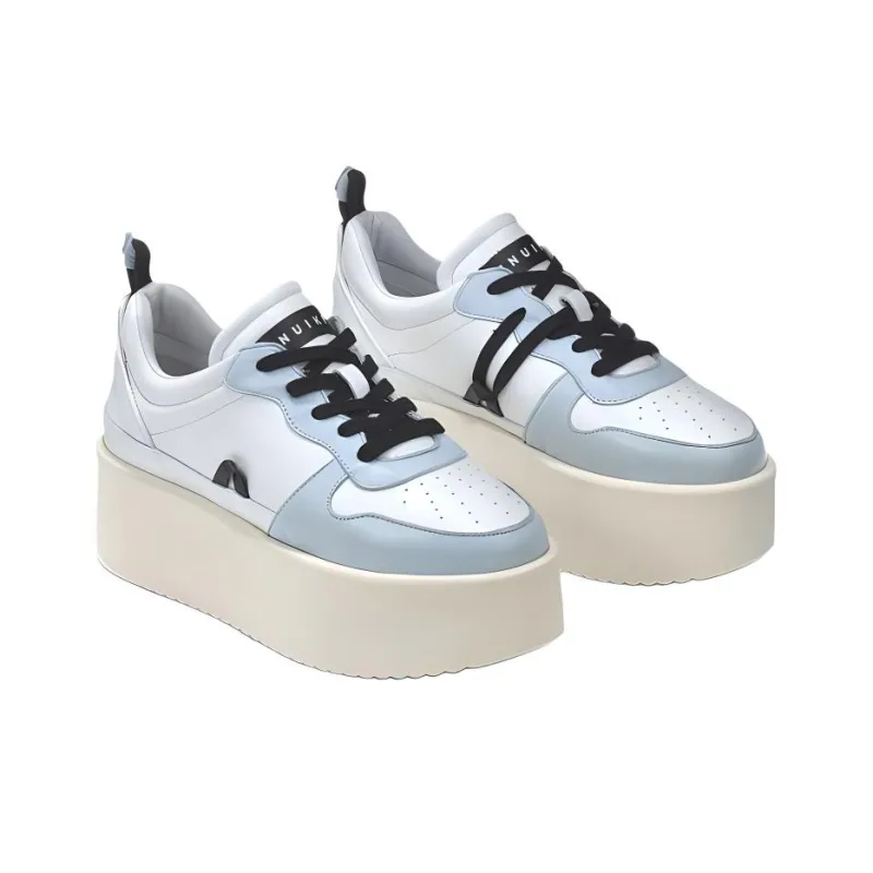 Inuikii Skateboard Shoes Women's Blue-2