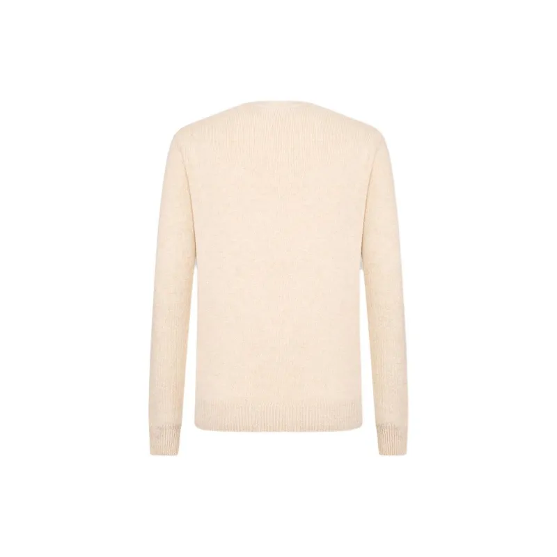 KARL LAGERFELD SS24 Cashmere Sweater Women's Beige-1