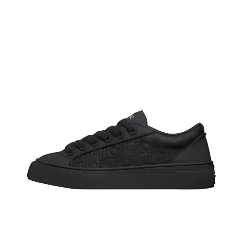 DIOR B33 Platform Shoes Skateboard Shoes Men's Black