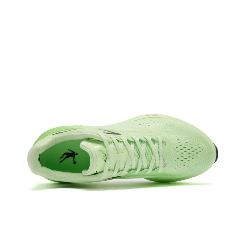 QIAODAN Shadow 1.0 Running Shoes Men Low Top Seagull Cyan/Black-3