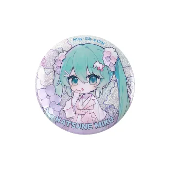 Kinbor Hatsune Miku Badge Go On A Picnic Collection Badges