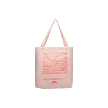 Jordan Polyester Tote Bag, Shopping Bag, Shoulder Bag Women's Light Pink