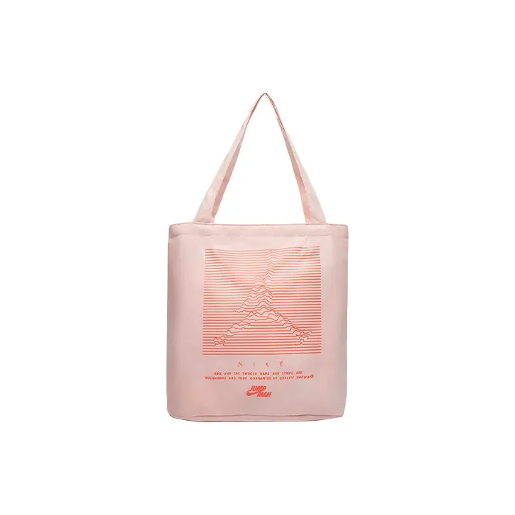Jordan Polyester Tote Bag, Shopping Bag, Shoulder Bag Women's Light Pink-0
