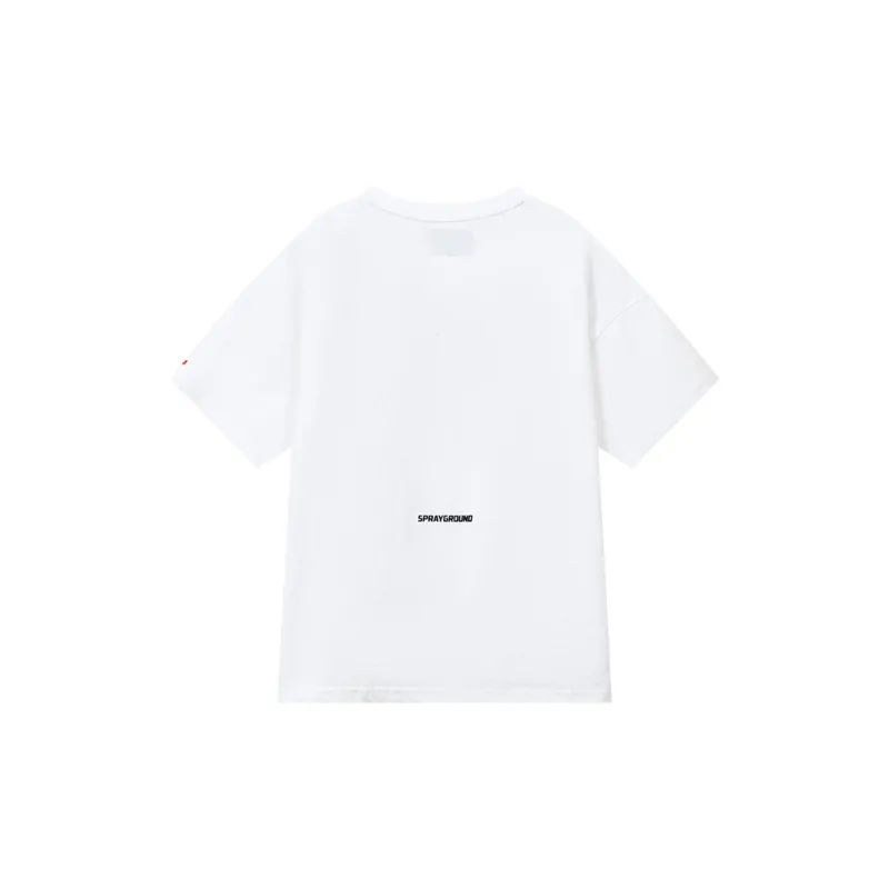 SPRAYGROUND Crew Neck Short Sleeved T Shirts Unisex-1