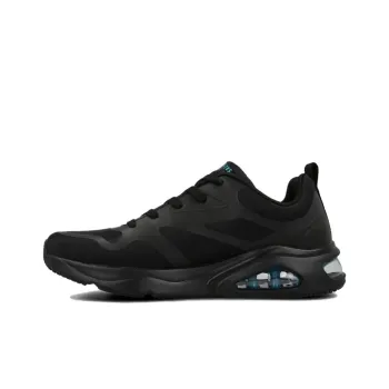 Skechers Street Abrasion Resistant Breathable Low Top Air Cushion Casual Running Shoes Men's Black