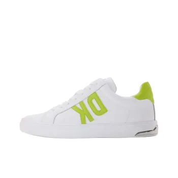 DKNY BENI Low-Top Skateboard Shoes Women's White