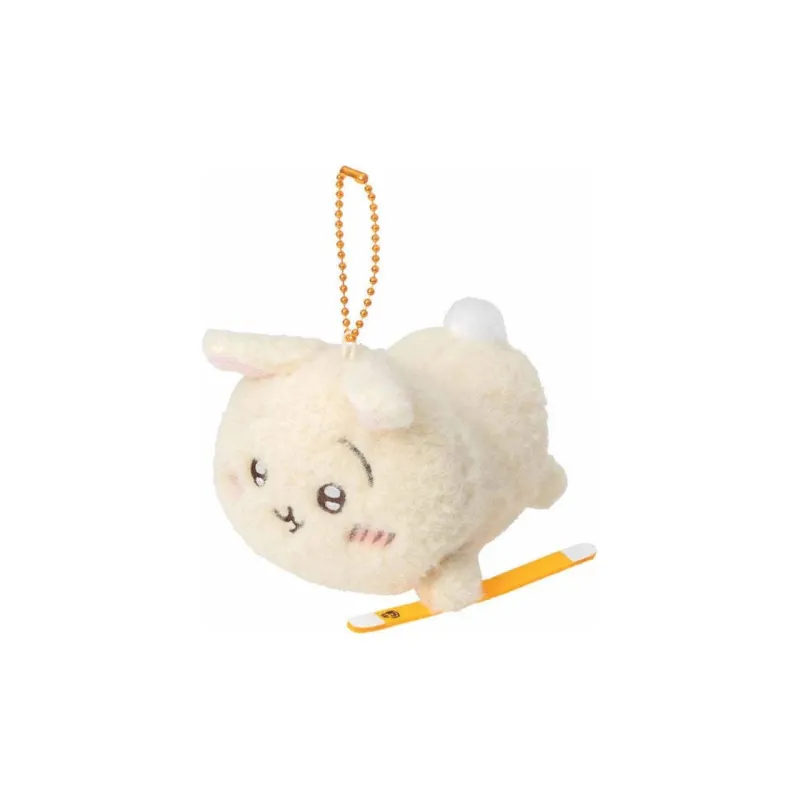 Chiikawa Usagi Puffy Mascot, I Failed Today's Conquest. Dolls Plush Pendant 8cm High-2