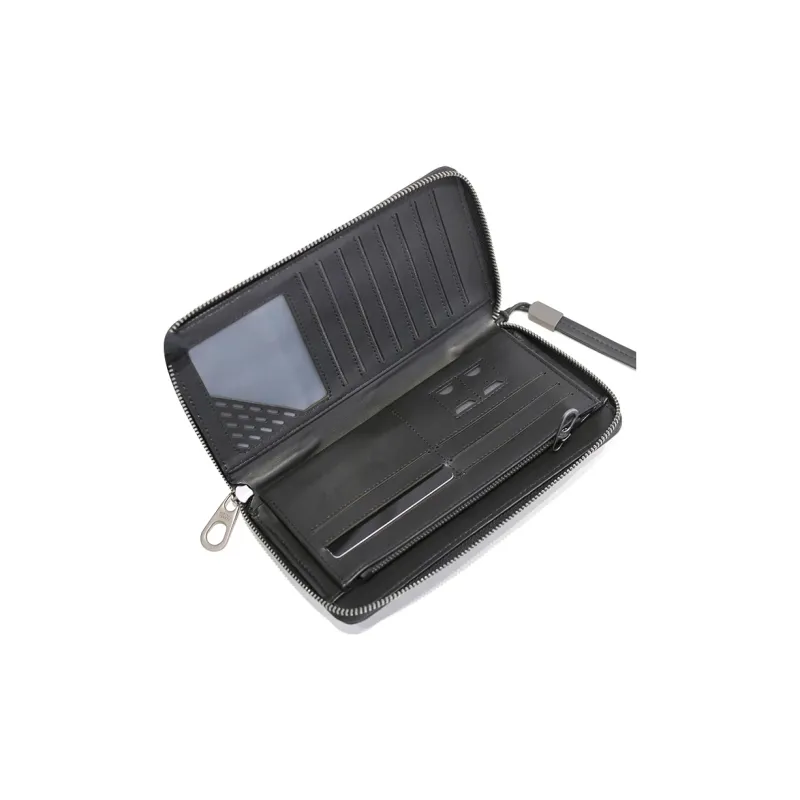 DOSRFINI Cow Leather Wallet Regular Men's Black-1
