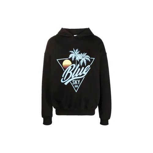 Blue Sky Inn Logo-print Cotton Hoodie