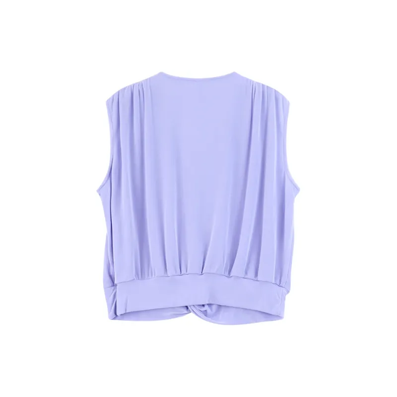 DianThia Tank Tops Women's Light Purple-1