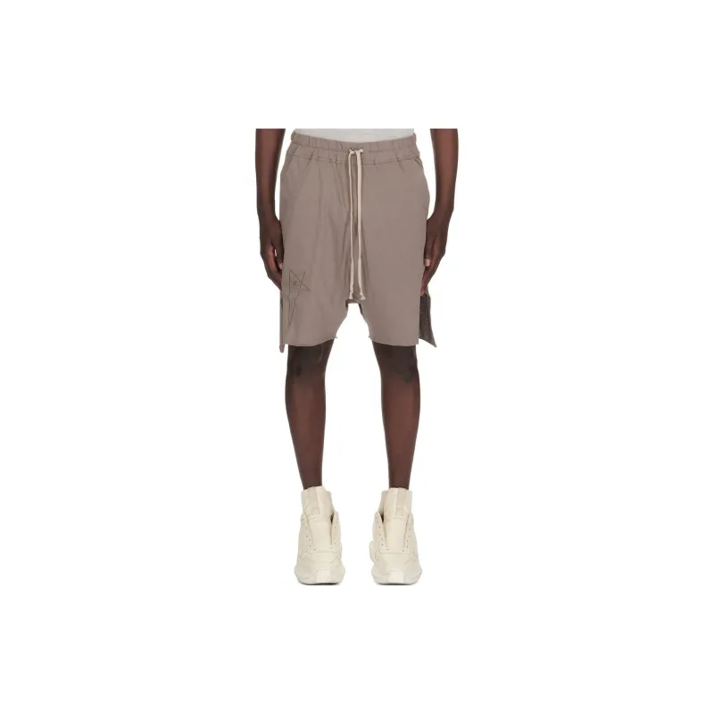 RICK OWENS Dolphin Boxers Cotton Shorts-1