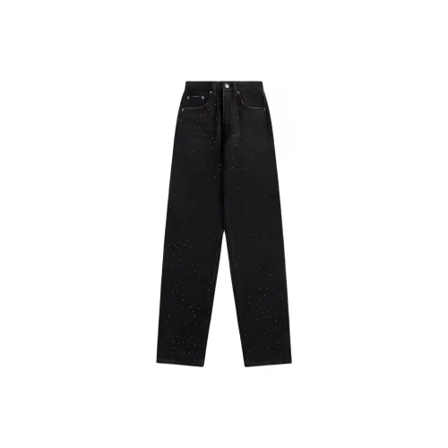 KITH Casual Pants Men Black Crystal