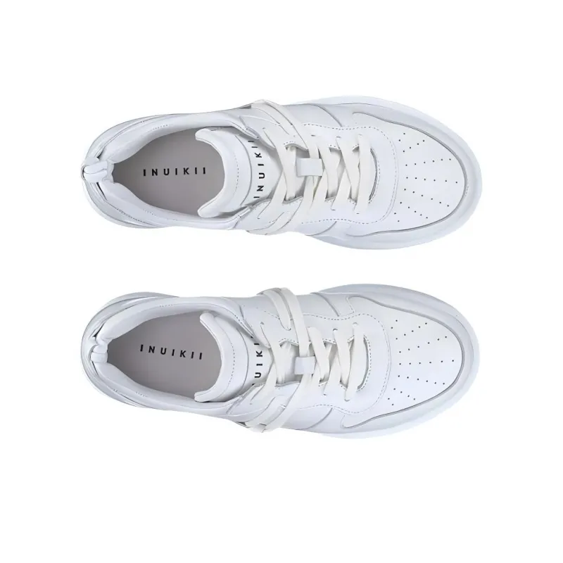 Inuikii Skateboard Shoes Women's White-3