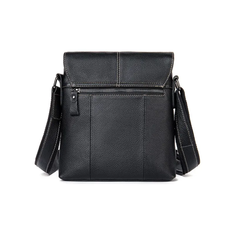 DOSRFINI Genuine Leather Crossbody Bag, Shoulder Bag Men's-2