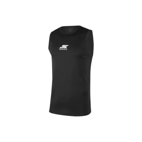 Skechers Tank Tops Men Carbon Black