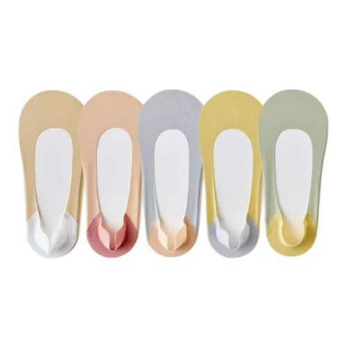 Caramella No Show Socks Women's 5 Pack