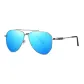 Silver Frame with Ice Blue Lens