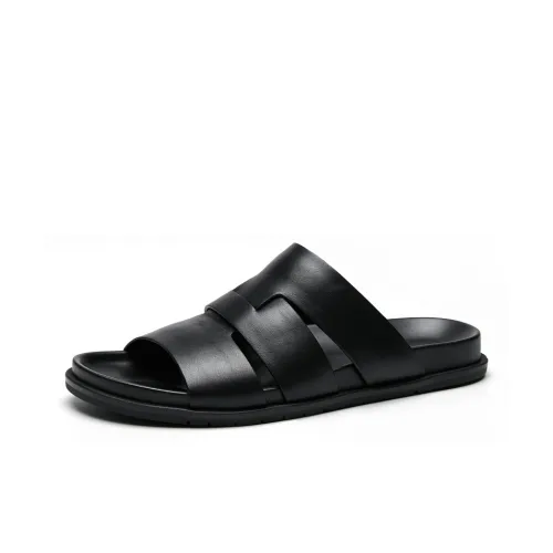 Brounvanm Slide Slippers Men's Black