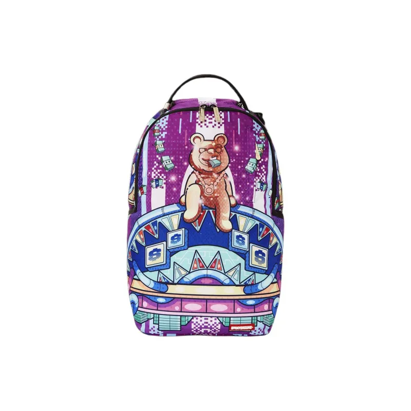 SPRAYGROUND Polyester Backpack Unisex Purple-0