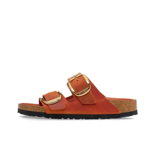 Birkenstock Arizona Big Buckle Slide Slippers Women's Brown