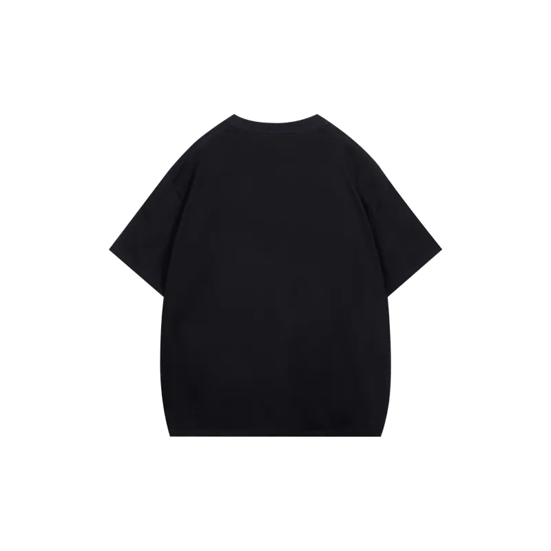 RUMMANDY Drop Shoulder Sleeve T Shirt Unisex-1